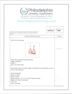 Previously Loved Morganite and Diamond Dangle Earrings - Carter's Collective Fine Jewelry