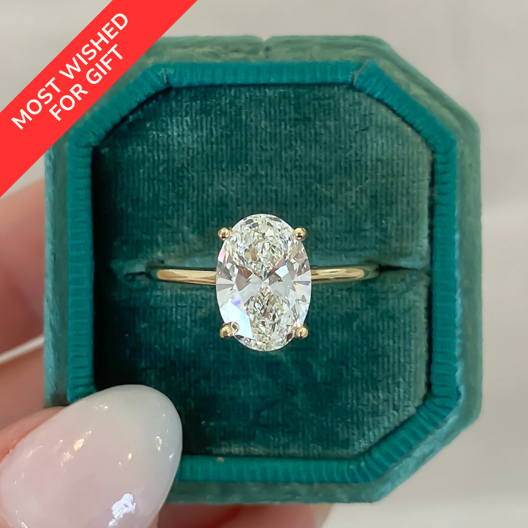 Dahlia Customizable Lab Grown Diamond Engagement Ring