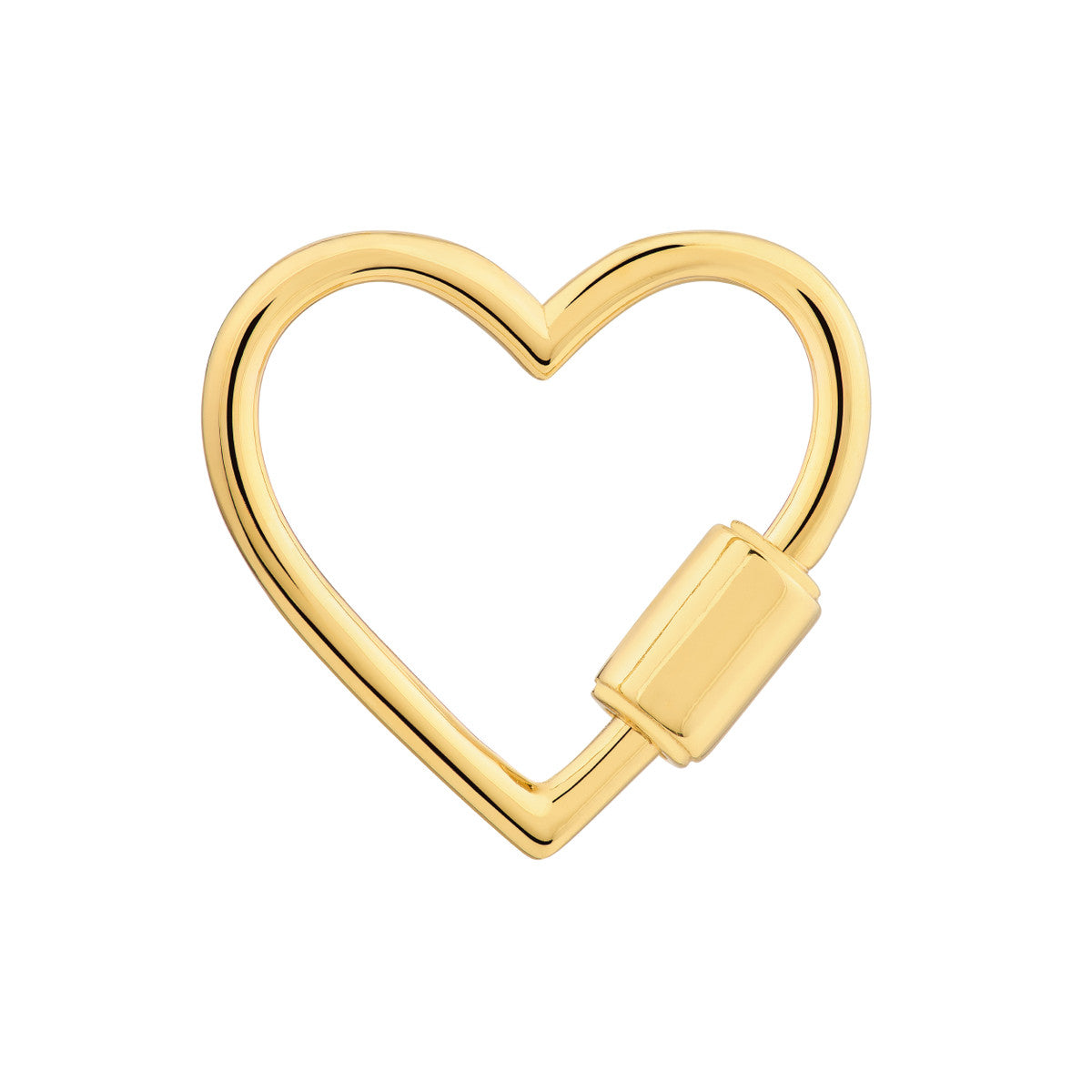 Heart Shape Carabiner Clasp