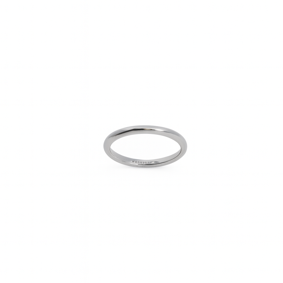 14K White Gold Classic Wedding Band - Carter's Collective Fine Jewelry