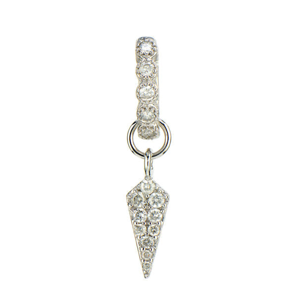 Petite Diamond Dagger Earring Charm (Single)