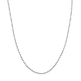 Men's Sterling Silver Franco Chain, 20"