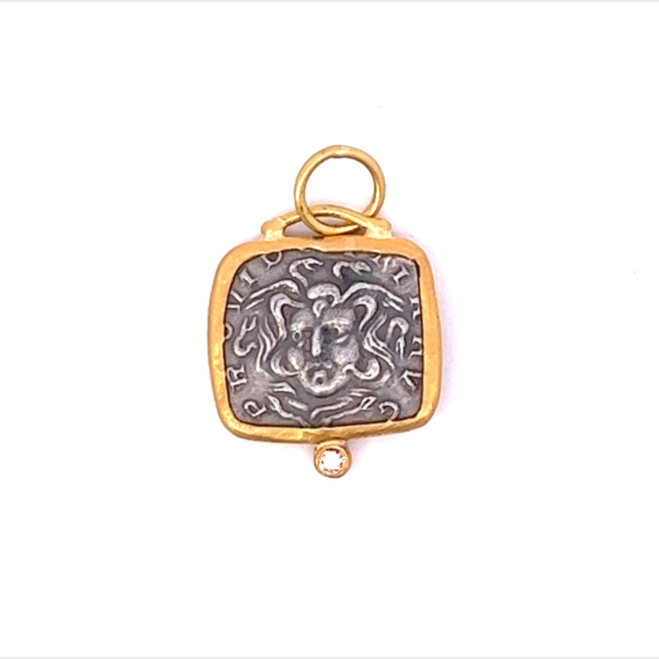 Handmade Medusa & Zeus Charm - Last Chance - Carter's Collective Fine Jewelry
