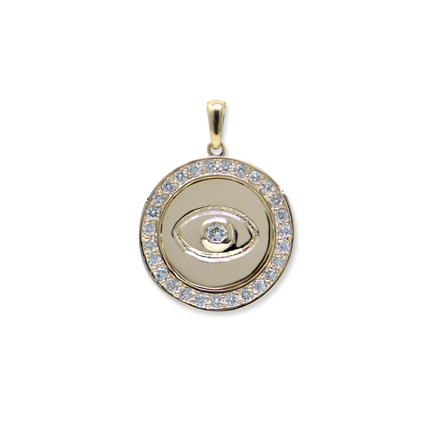 Diamond Evil Eye Charm