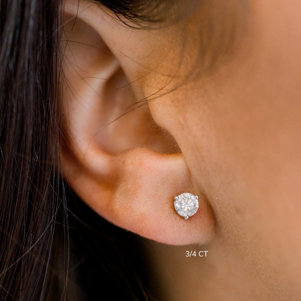 
                  
                    Natural Diamond Stud Earrings
                  
                