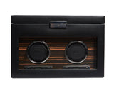 Roadster Double Watch Winder With Storage