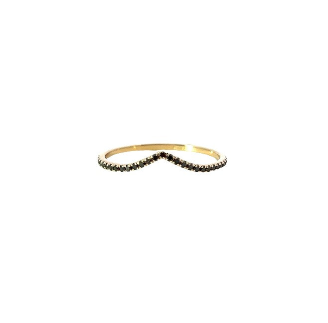 
                  
                    Previously Loved Black Diamond Eternity Contour Band (Sold As Is)
                  
                