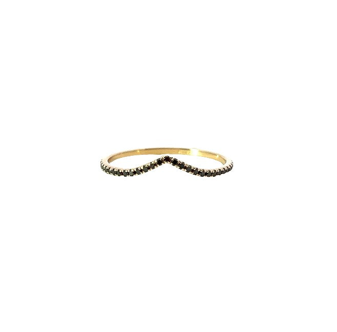 Previously Loved Black Diamond Eternity Contour Band (Sold As Is)