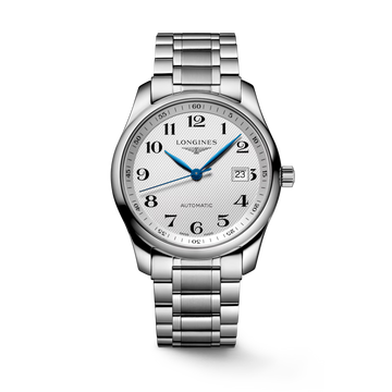 Longines Master Collection Watch with Blue Steel Hands, 40mm - Carter's Collective Fine Jewelry