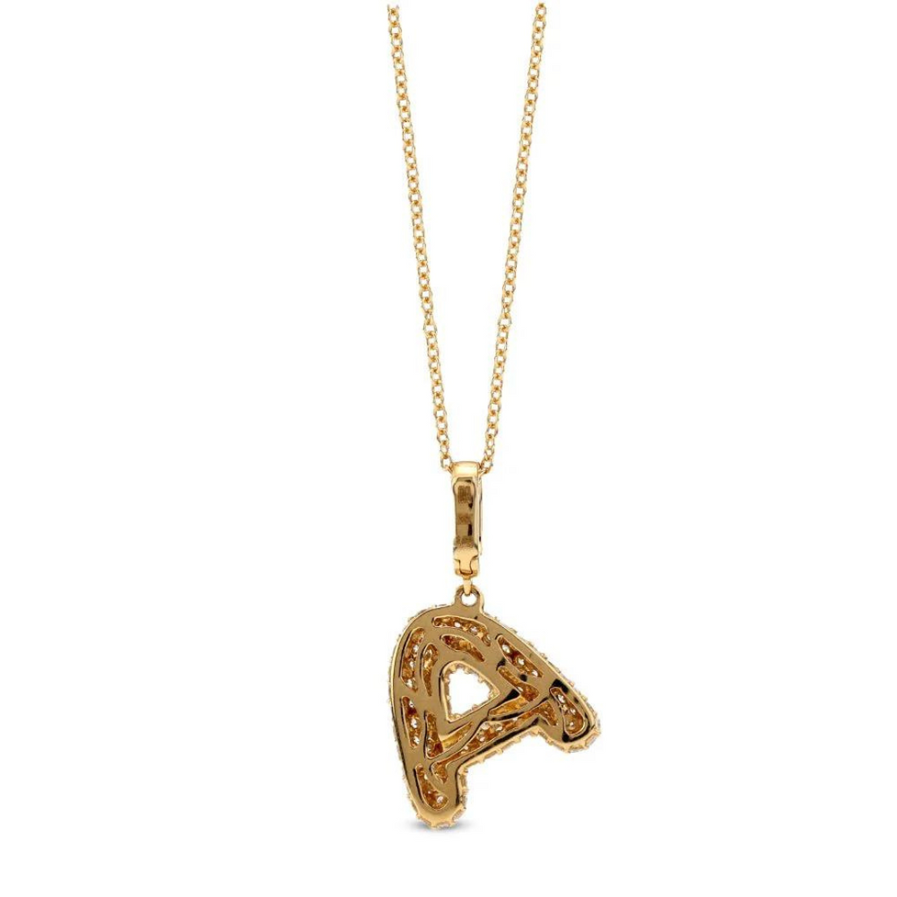 
                  
                    Bubble Initial Diamond Pendant
                  
                