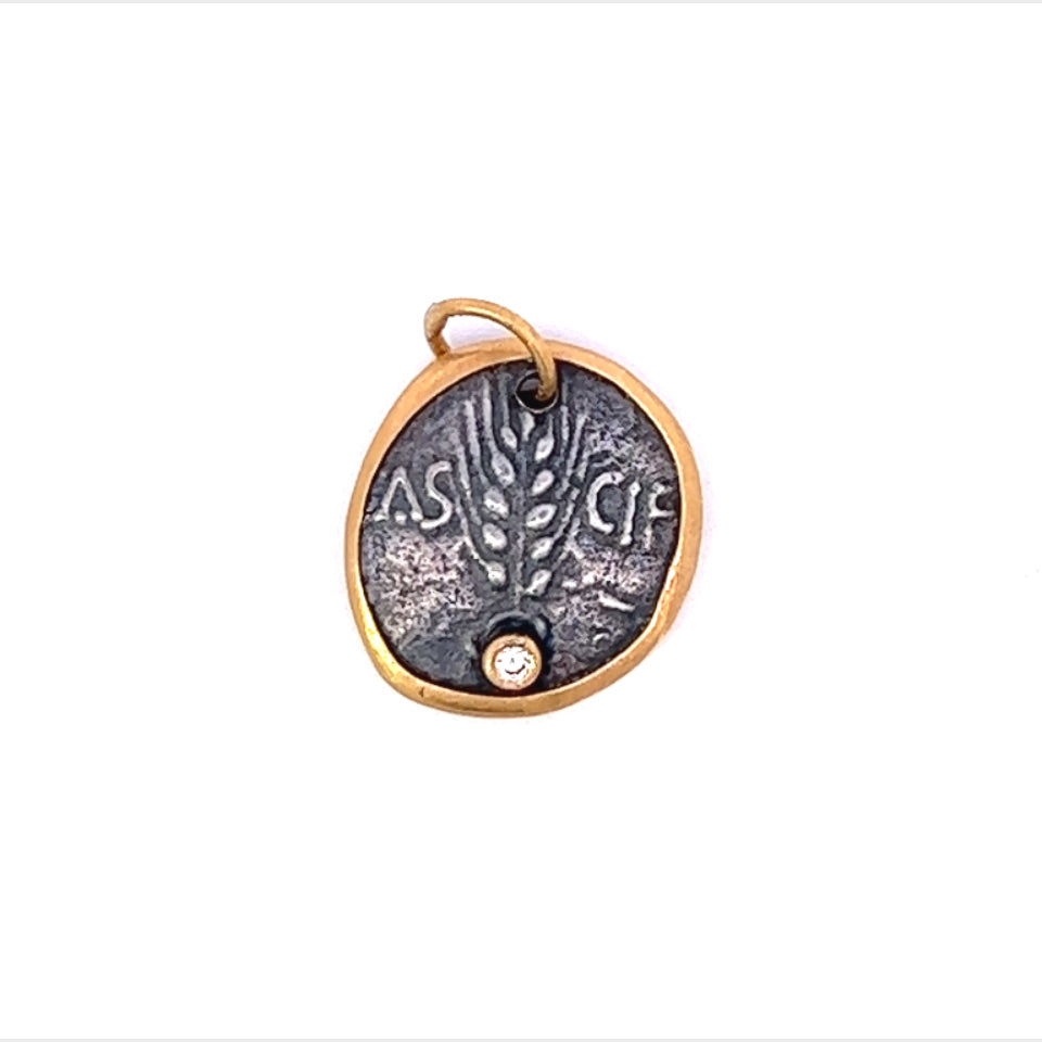Handmade Harvest Coin Charm - Last Chance - Carter's Collective Fine Jewelry