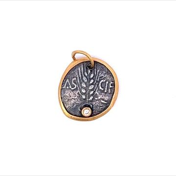 Handmade Harvest Coin Charm - Last Chance - Carter's Collective Fine Jewelry