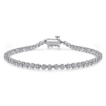 Crown Set Diamond Tennis Bracelet, 1.01 CTTW - Last Chance - Carter's Collective Fine Jewelry