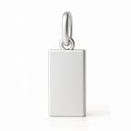 Classic Engravable Tag Charm - Carter's Collective Fine Jewelry