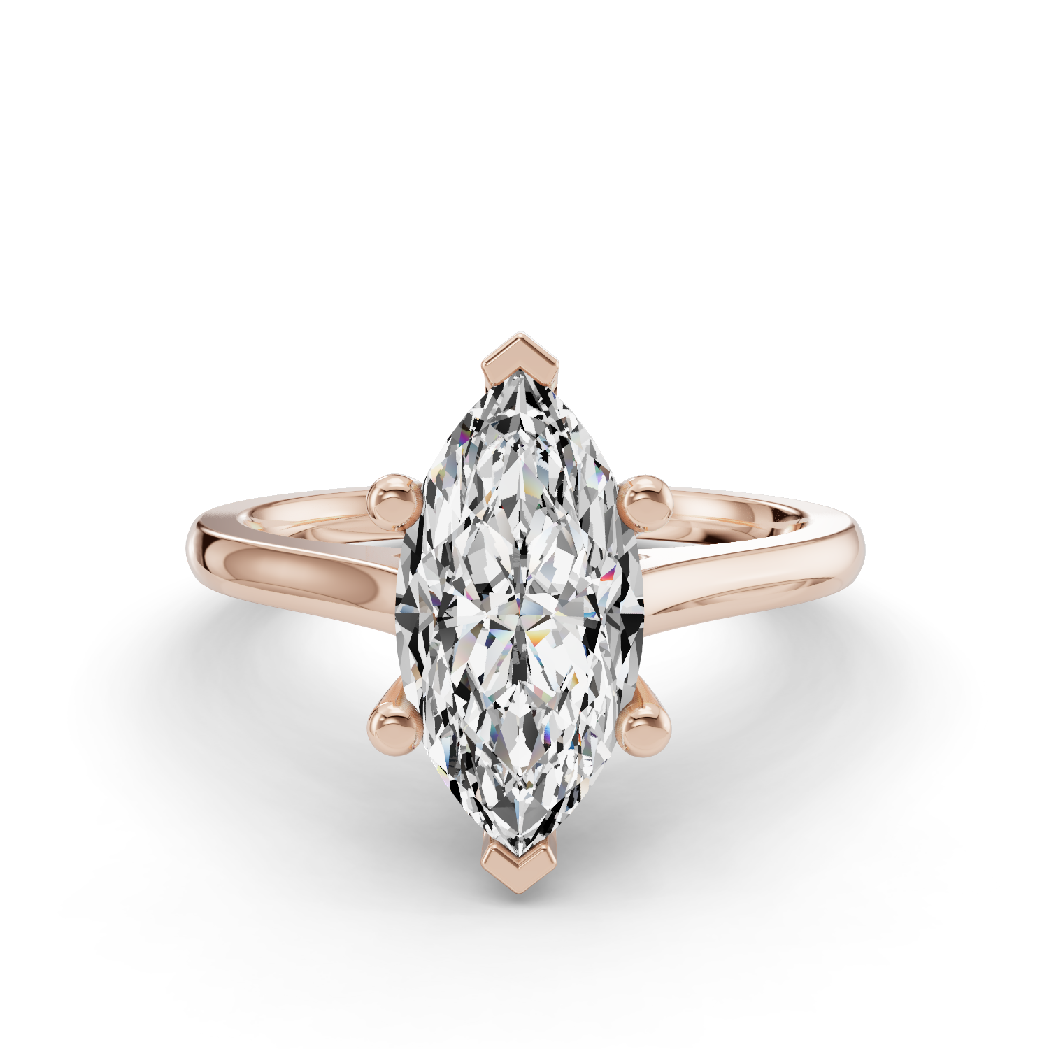Dahlia Customizable Lab Grown Diamond Engagement Ring