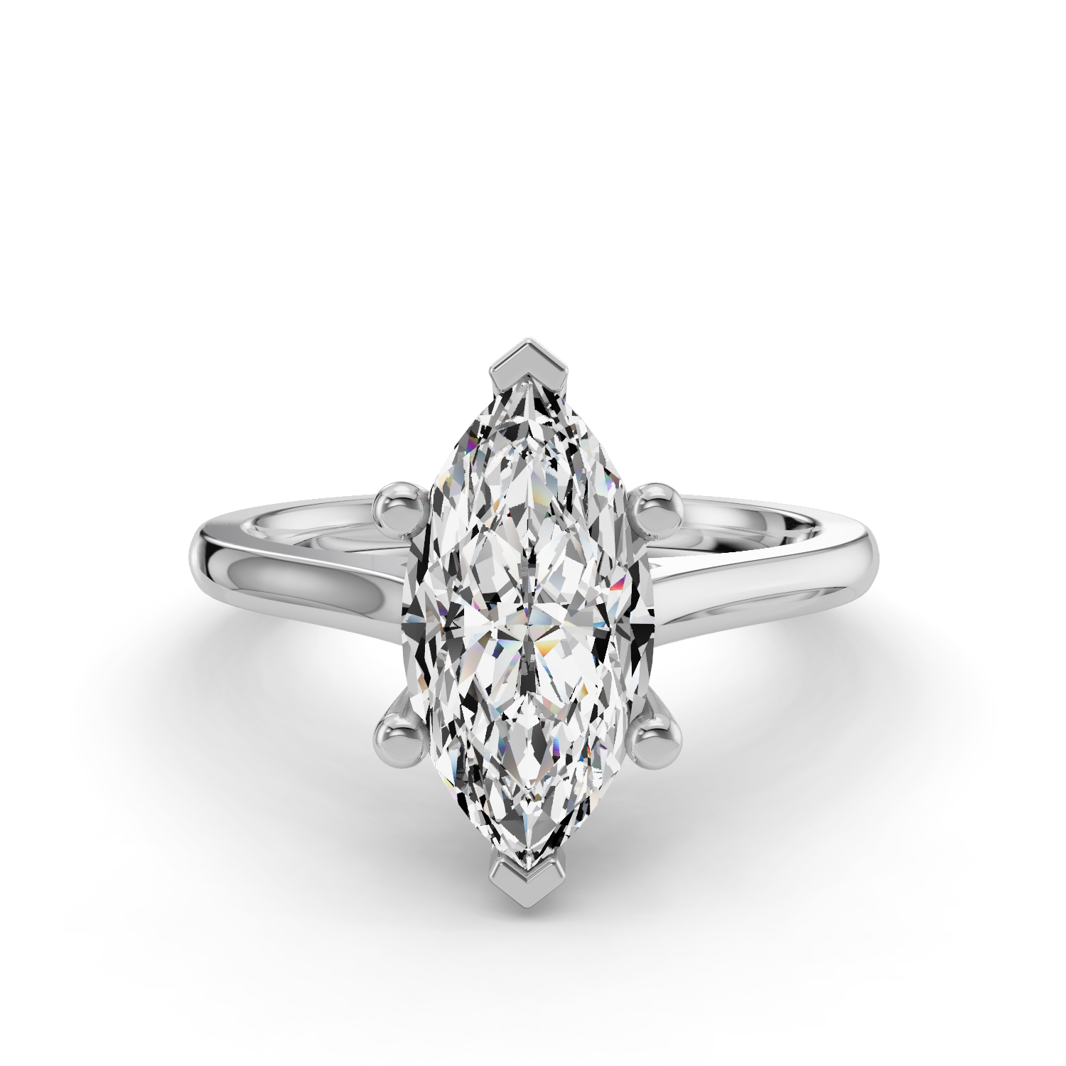 Dahlia Customizable Lab Grown Diamond Engagement Ring