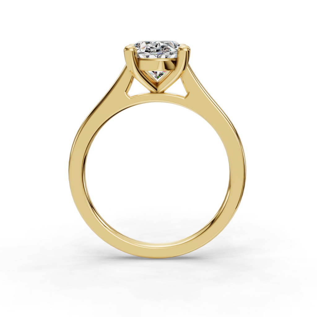 Dahlia Customizable Lab Grown Diamond Engagement Ring - Carter's Collective Fine Jewelry