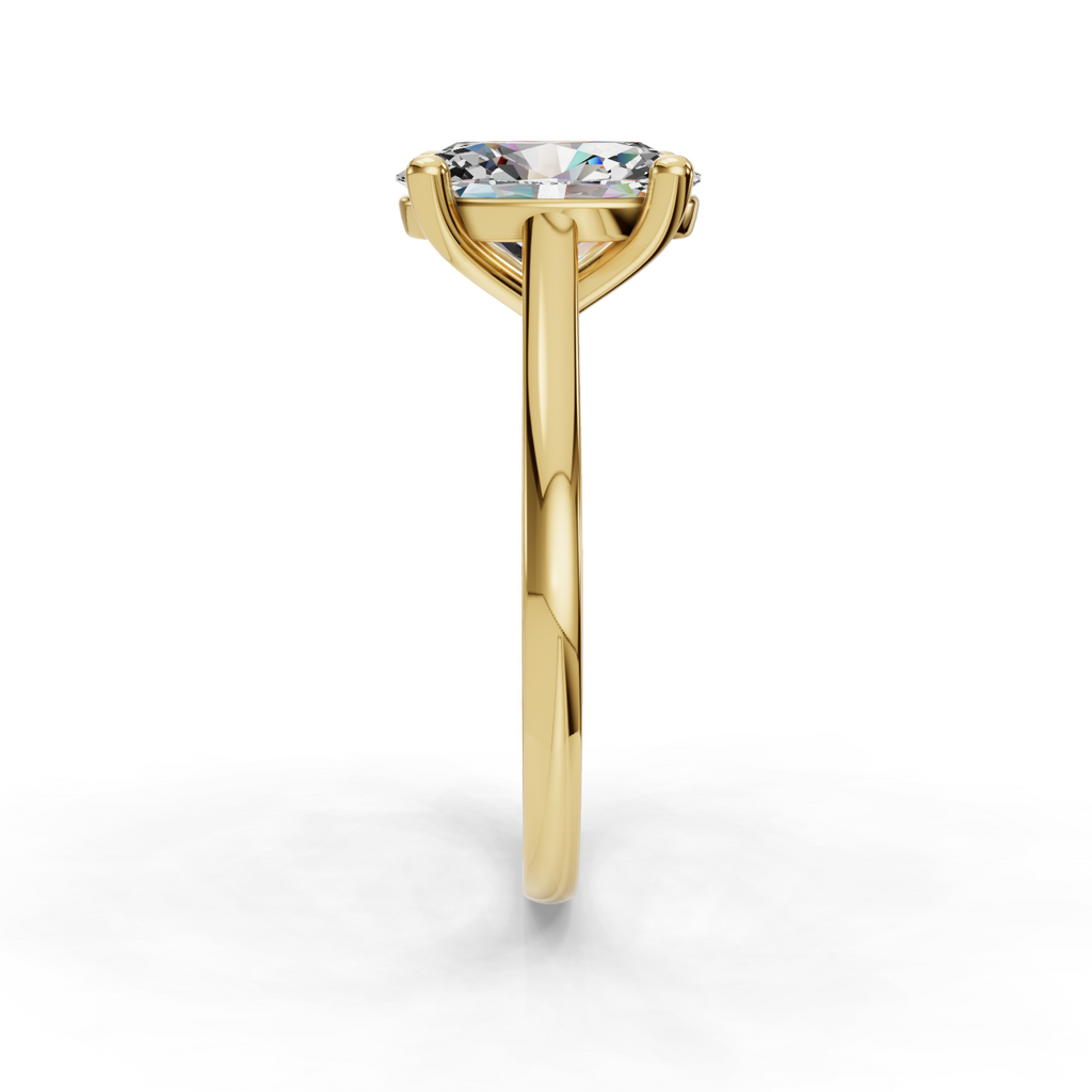 Dahlia Customizable Lab Grown Diamond Engagement Ring - Carter's Collective Fine Jewelry