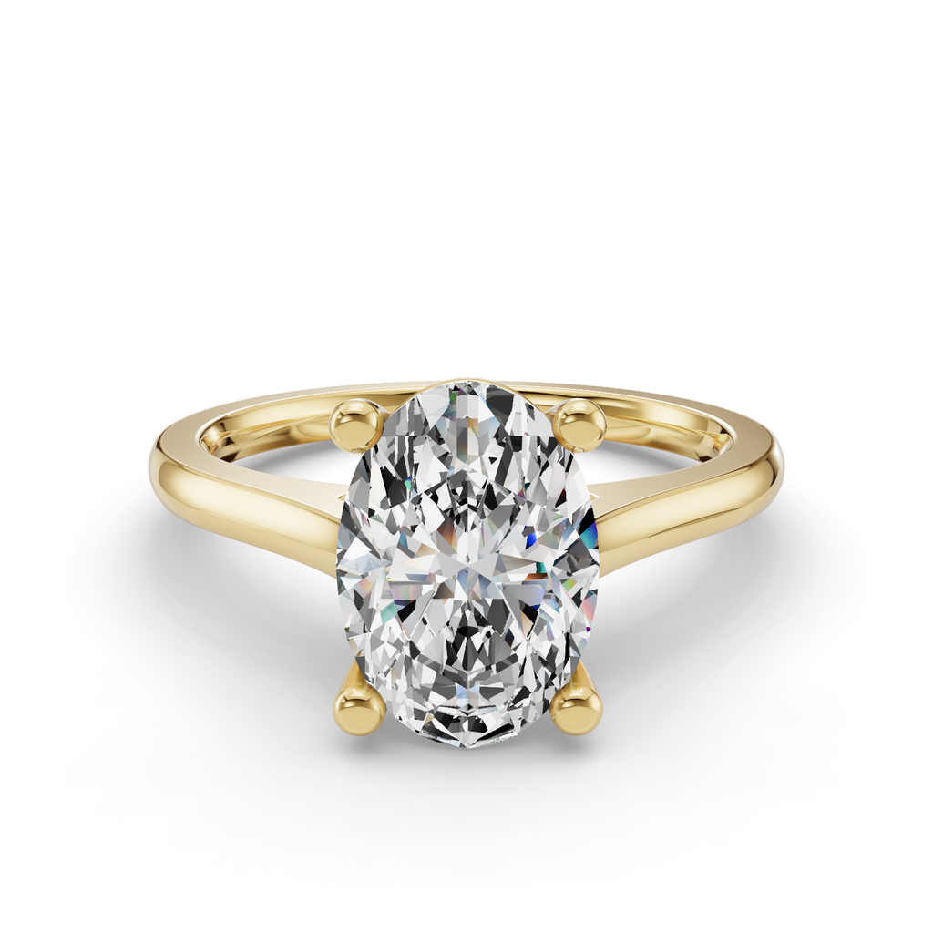 Dahlia Customizable Lab Grown Diamond Engagement Ring - Carter's Collective Fine Jewelry