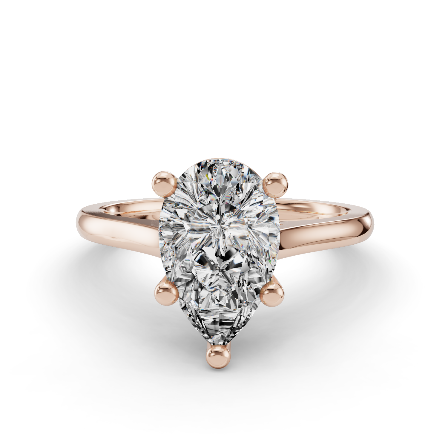 Dahlia Customizable Lab Grown Diamond Engagement Ring