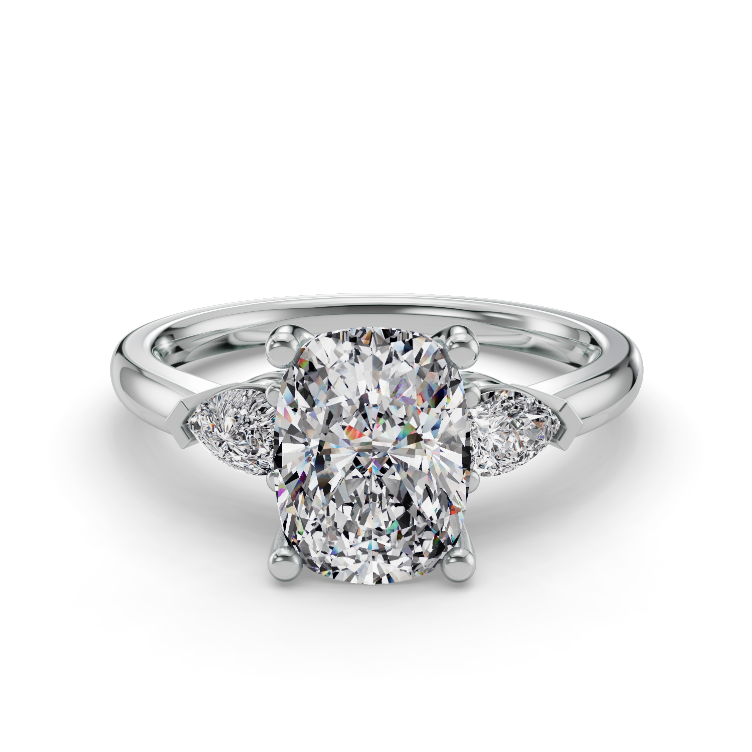 Daisy Customizable Lab Grown Diamond Engagement Ring - Carter's Collective Fine Jewelry