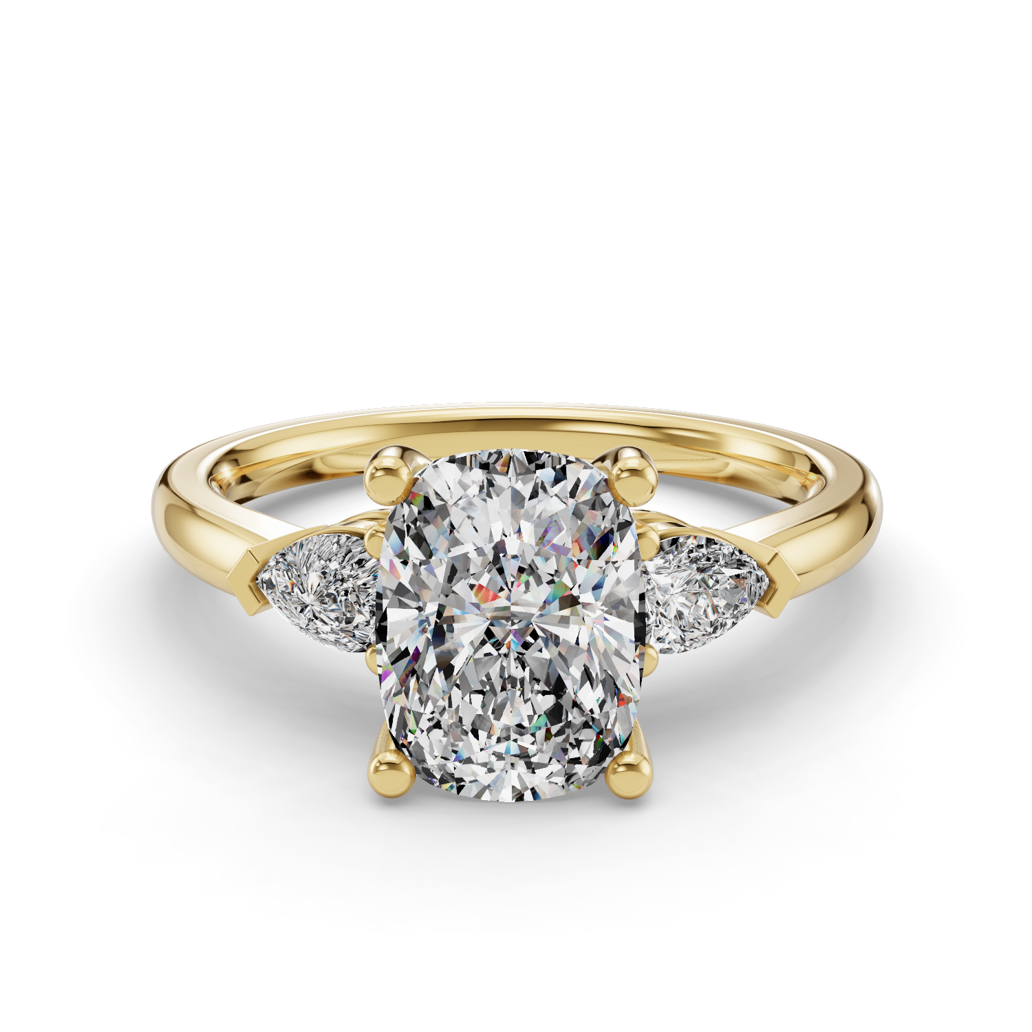 Daisy Customizable Lab Grown Diamond Engagement Ring - Carter's Collective Fine Jewelry