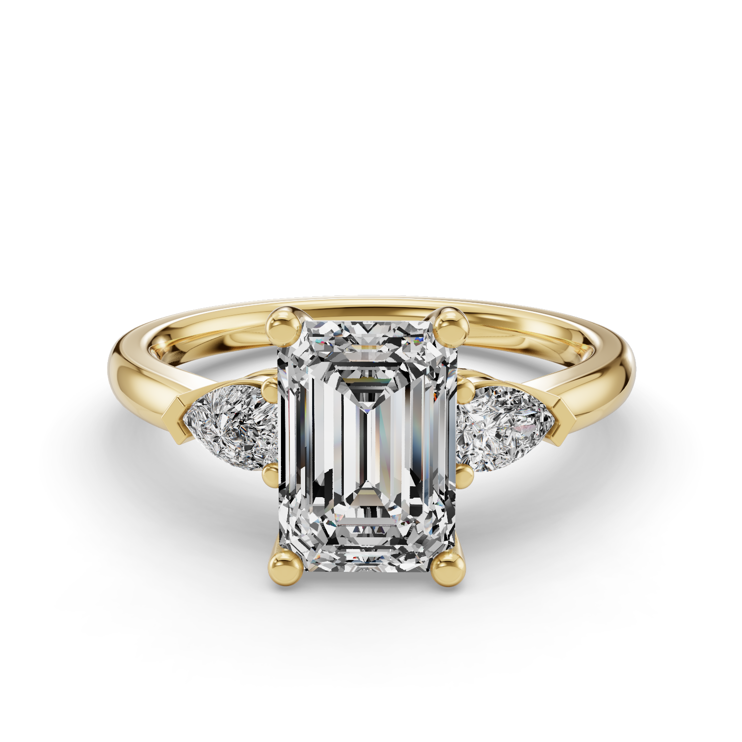 Daisy Customizable Lab Grown Diamond Engagement Ring - Carter's Collective Fine Jewelry