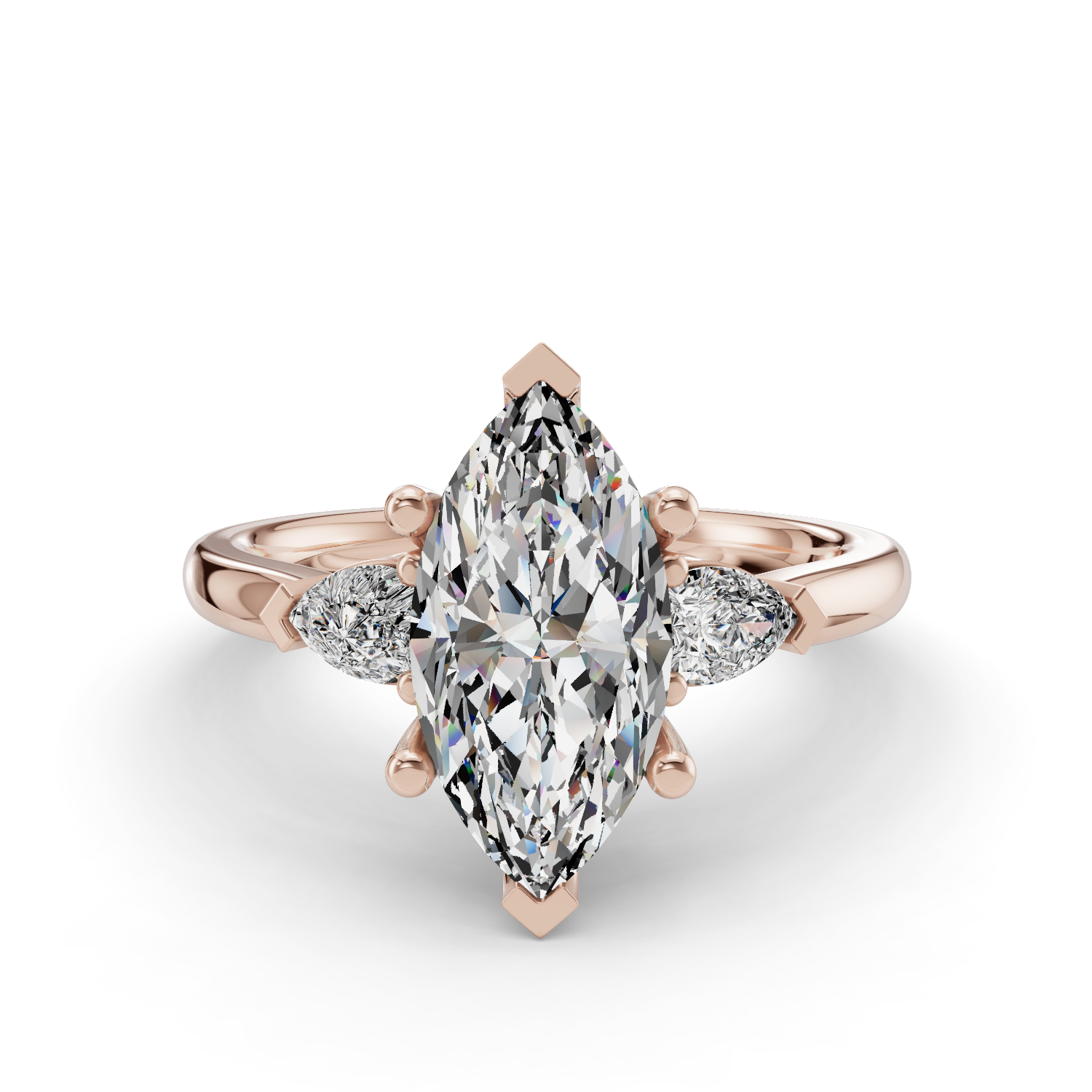 Daisy Customizable Lab Grown Diamond Engagement Ring - Carter's Collective Fine Jewelry