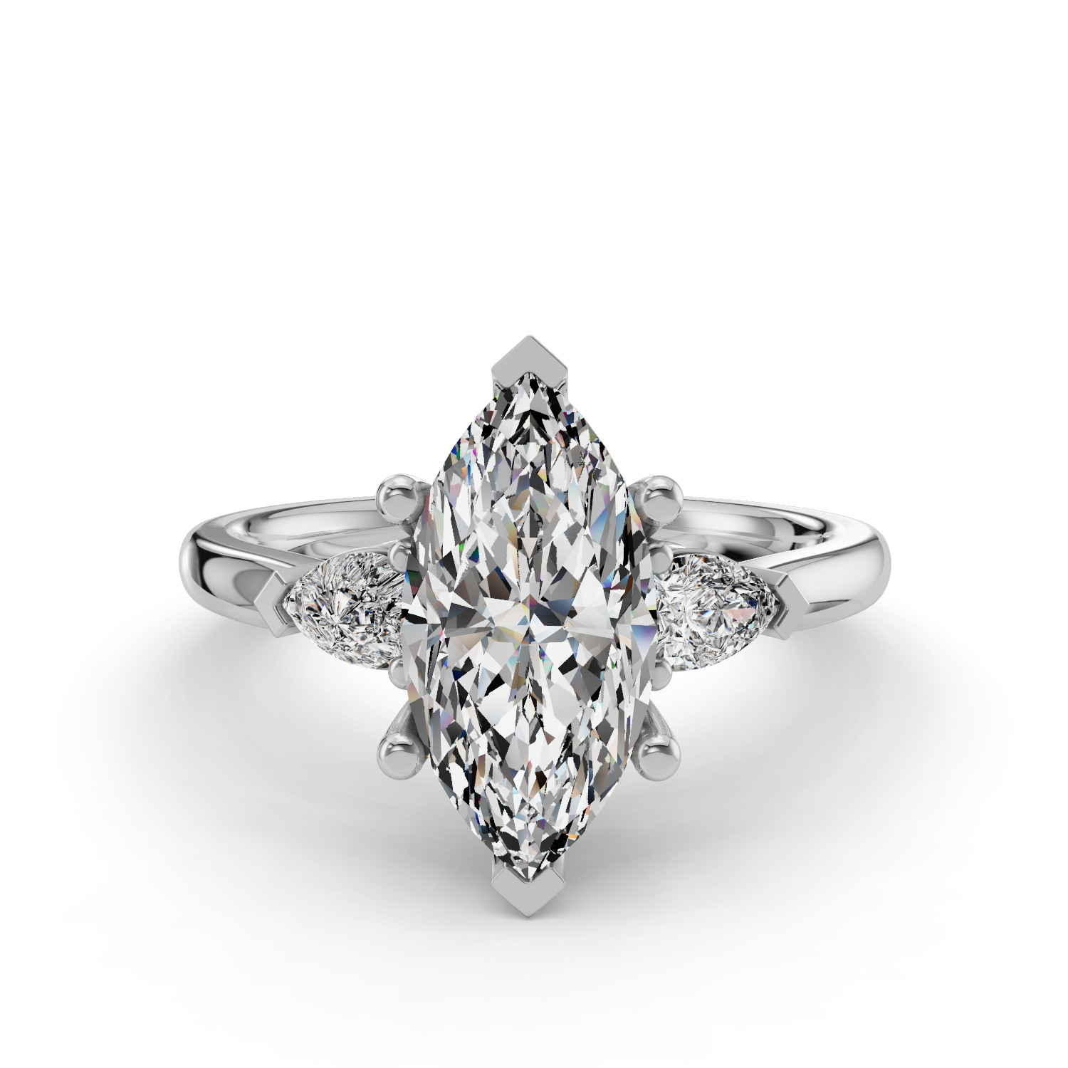 Daisy Customizable Lab Grown Diamond Engagement Ring - Carter's Collective Fine Jewelry