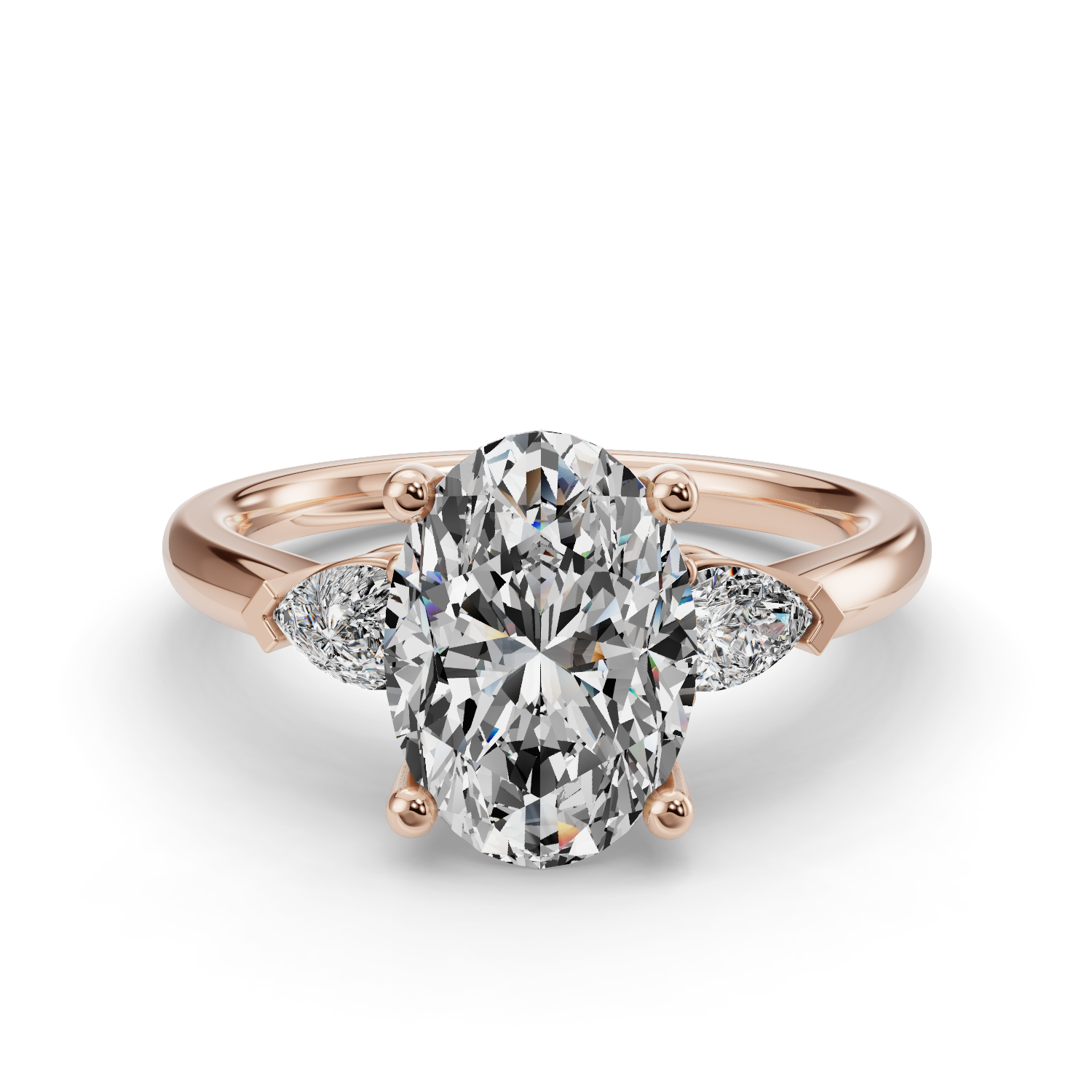 Daisy Customizable Lab Grown Diamond Engagement Ring - Carter's Collective Fine Jewelry