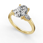 Daisy Customizable Lab Grown Diamond Engagement Ring - Carter's Collective Fine Jewelry