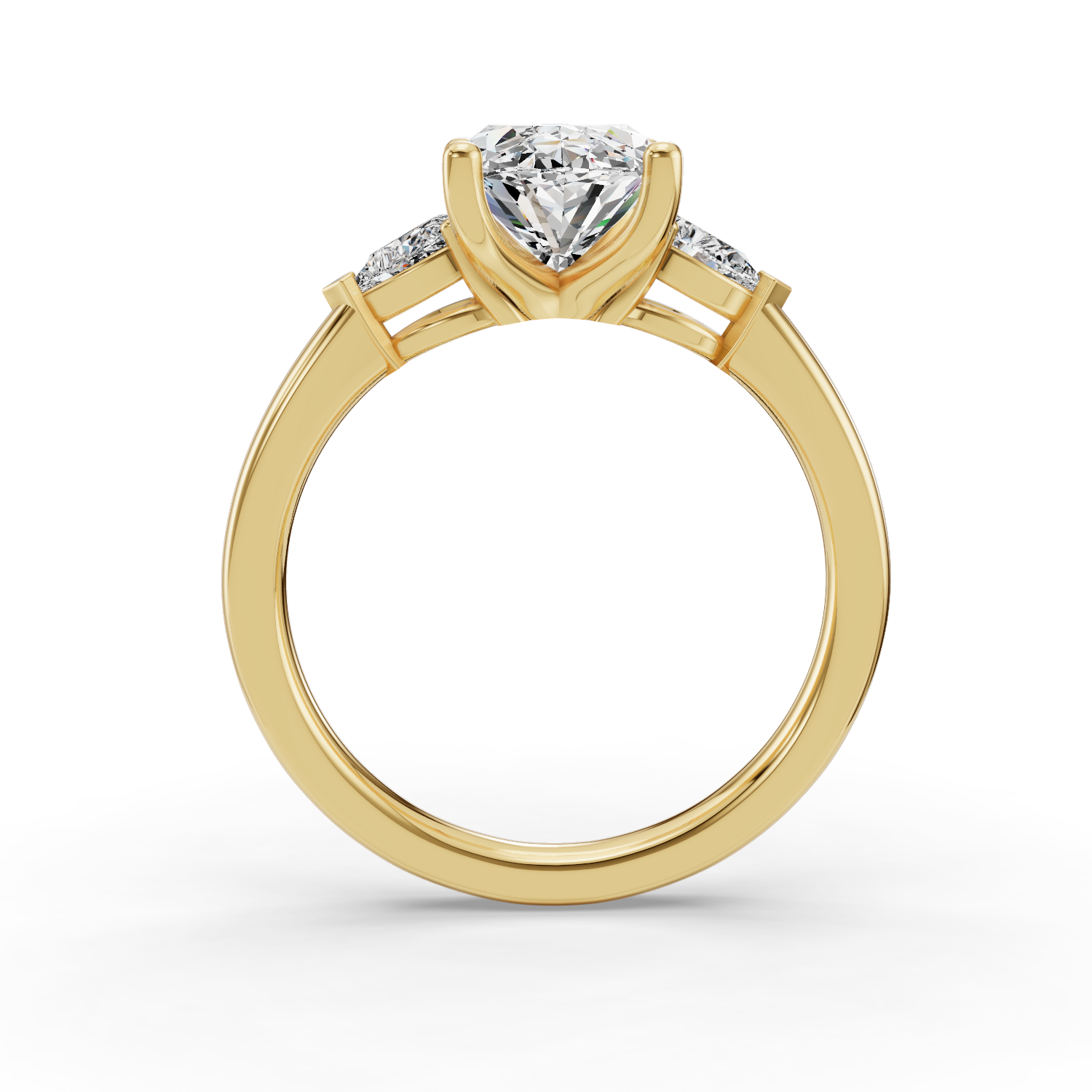 Daisy Customizable Lab Grown Diamond Engagement Ring - Carter's Collective Fine Jewelry