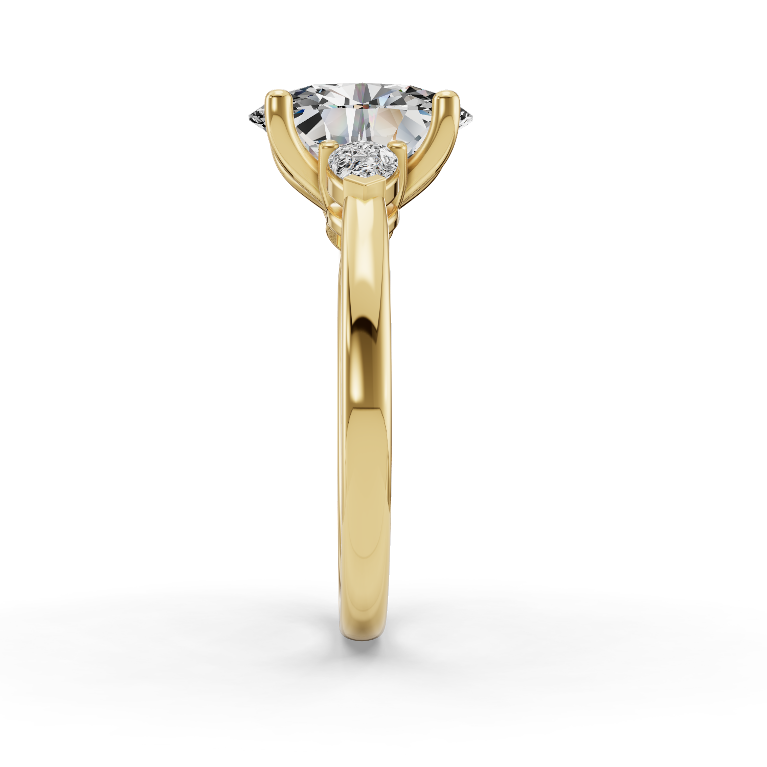 Daisy Customizable Lab Grown Diamond Engagement Ring - Carter's Collective Fine Jewelry