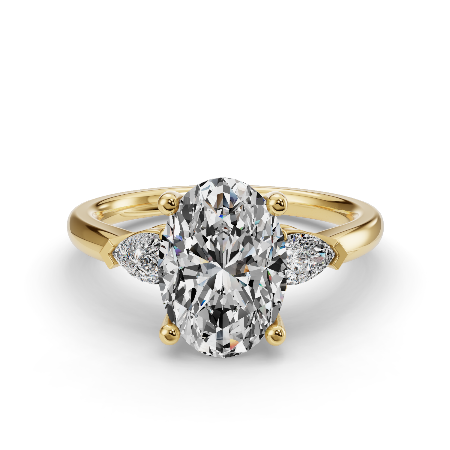 Daisy Customizable Lab Grown Diamond Engagement Ring - Carter's Collective Fine Jewelry