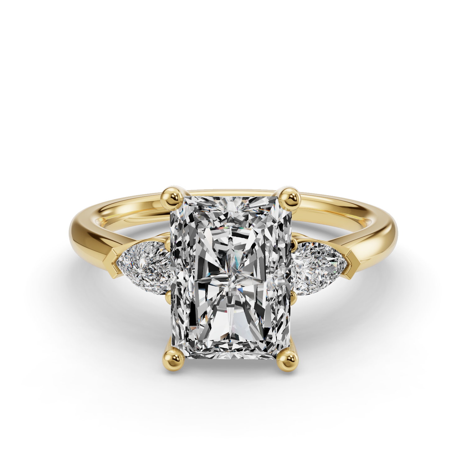Daisy Customizable Lab Grown Diamond Engagement Ring - Carter's Collective Fine Jewelry