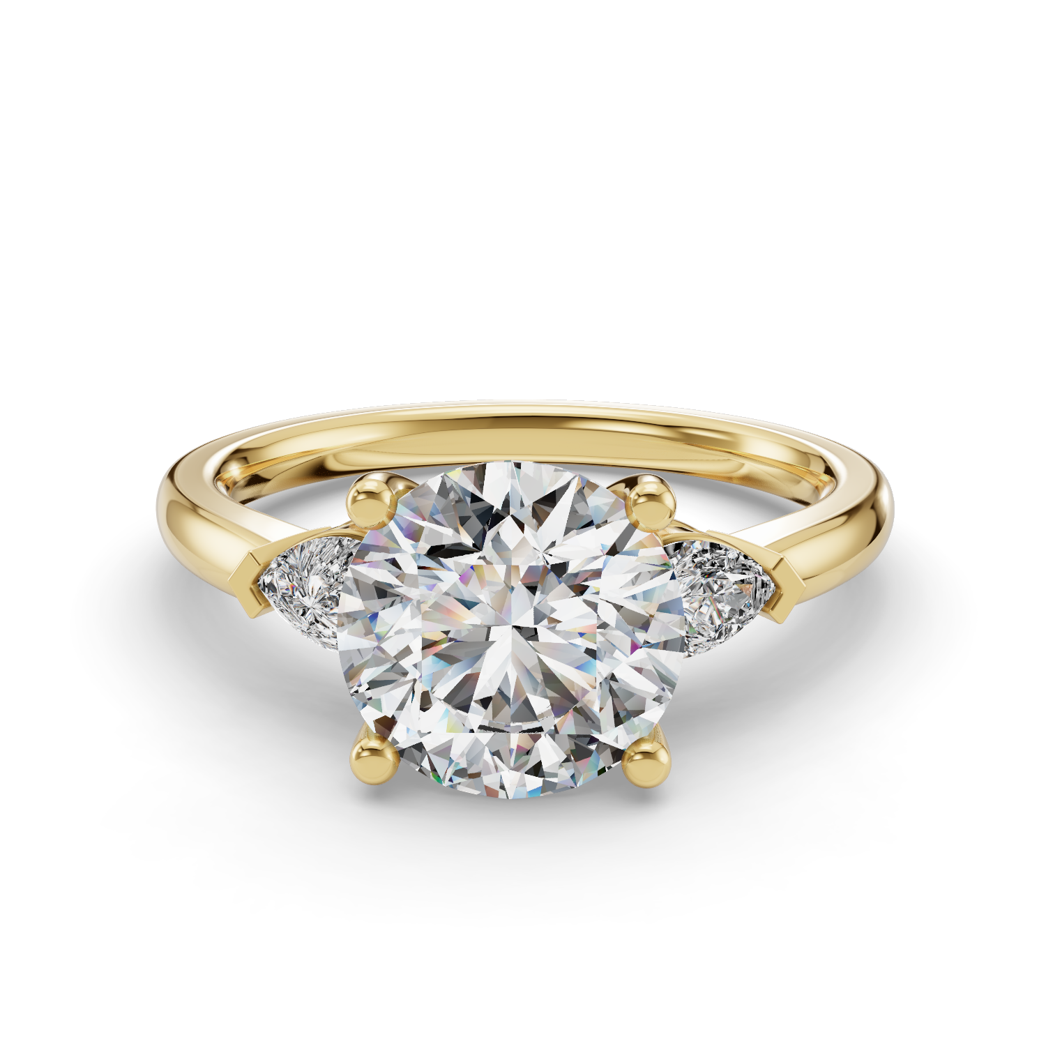 Daisy Customizable Lab Grown Diamond Engagement Ring - Carter's Collective Fine Jewelry