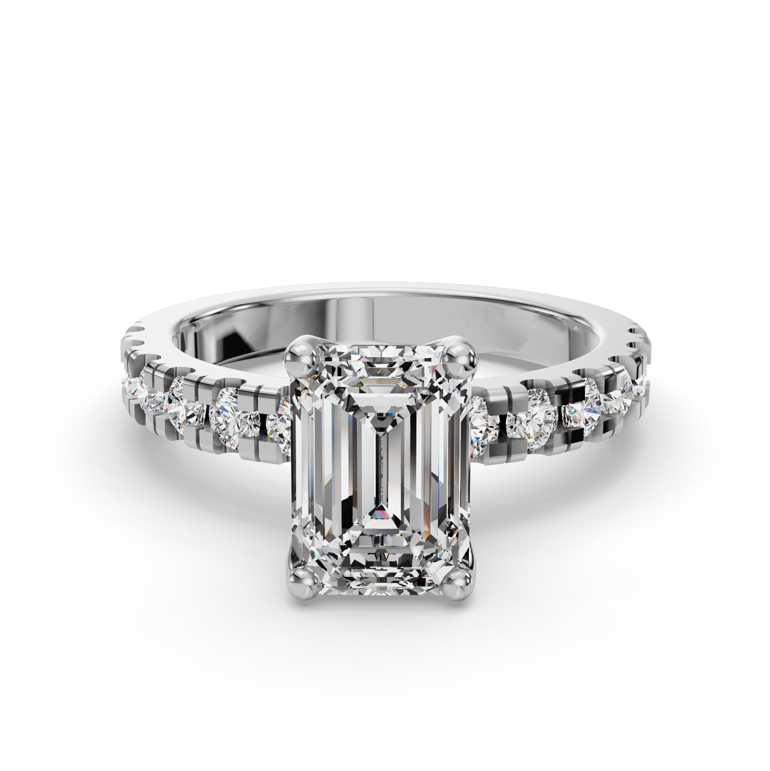 Hydrangea Customizable Lab Grown Diamond Engagement Ring - Carter's Collective Fine Jewelry