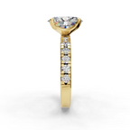 Hydrangea Customizable Lab Grown Diamond Engagement Ring - Carter's Collective Fine Jewelry