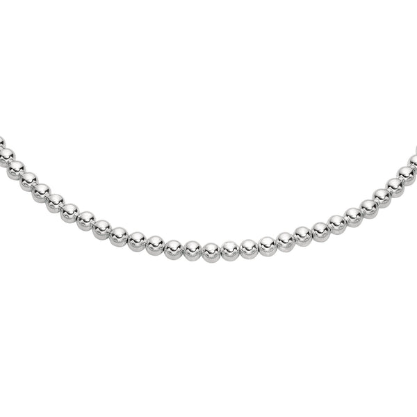 Sterling Silver Polished Bead Bracelet