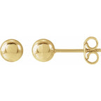 Gold Ball Studs