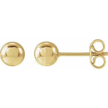 Gold Ball Studs
