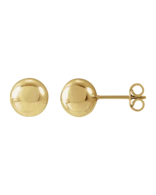 Gold Ball Studs