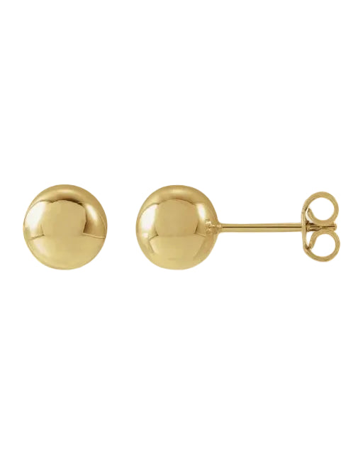 Gold Ball Studs