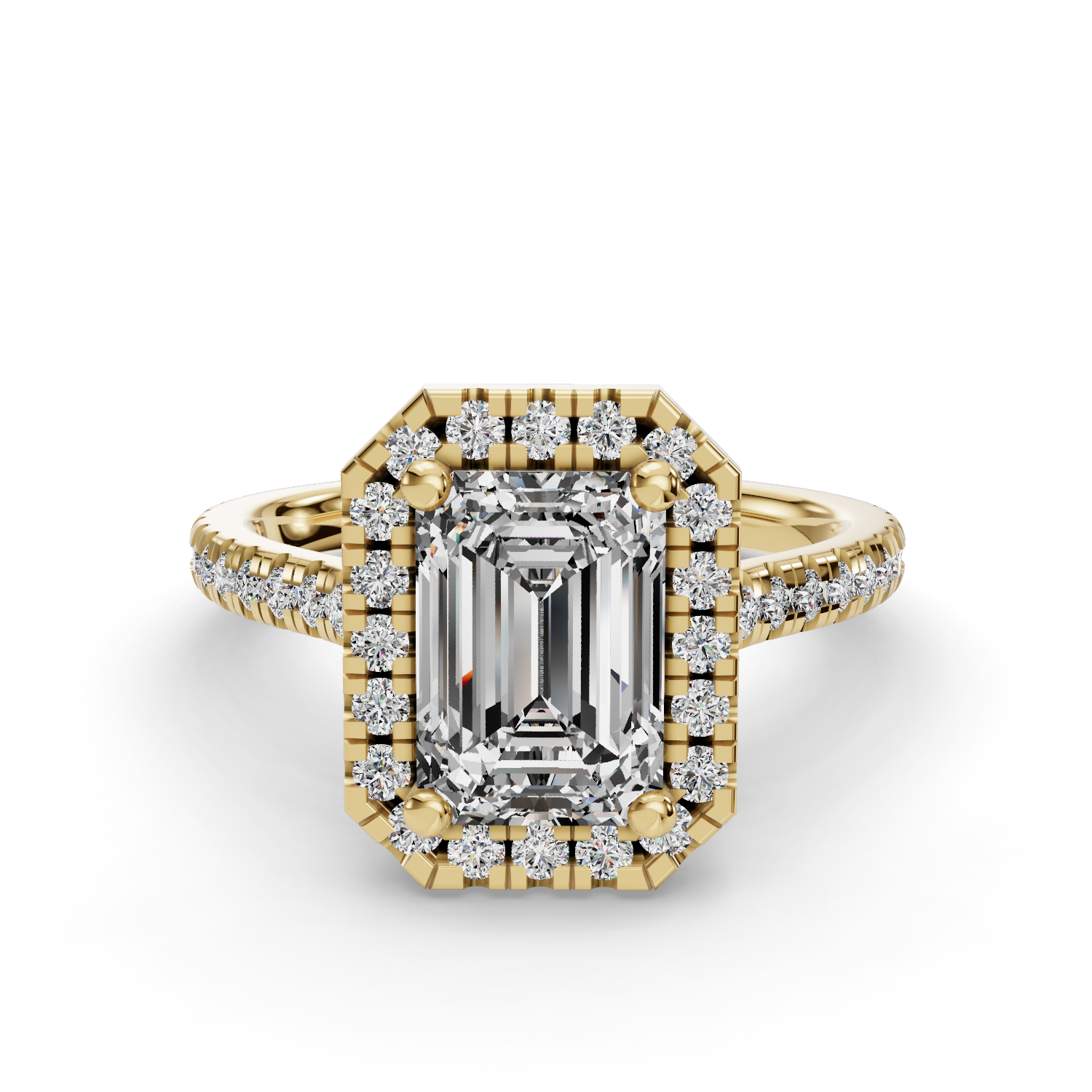 Lily Customizable Lab Grown Diamond Engagement Ring - Carter's Collective Fine Jewelry