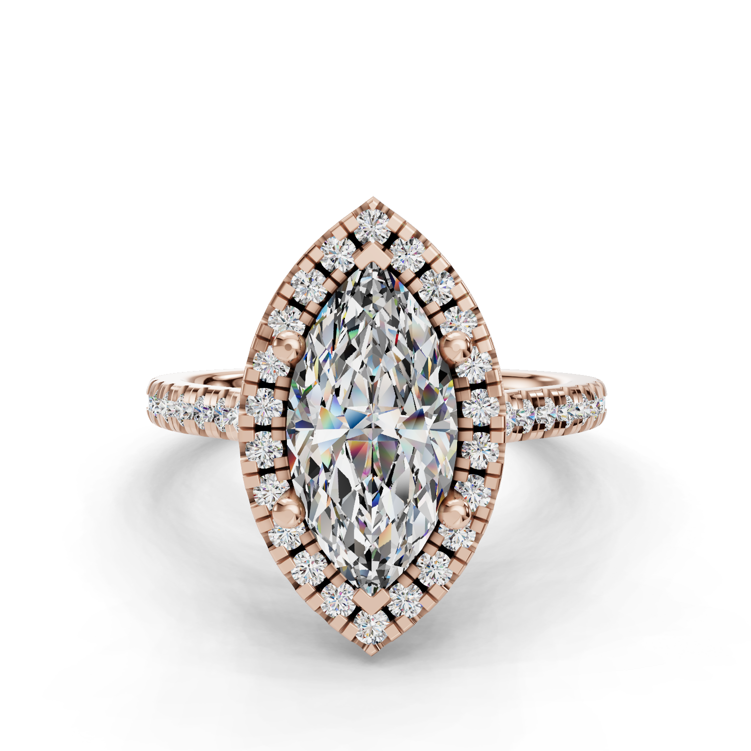 Lily Customizable Lab Grown Diamond Engagement Ring - Carter's Collective Fine Jewelry