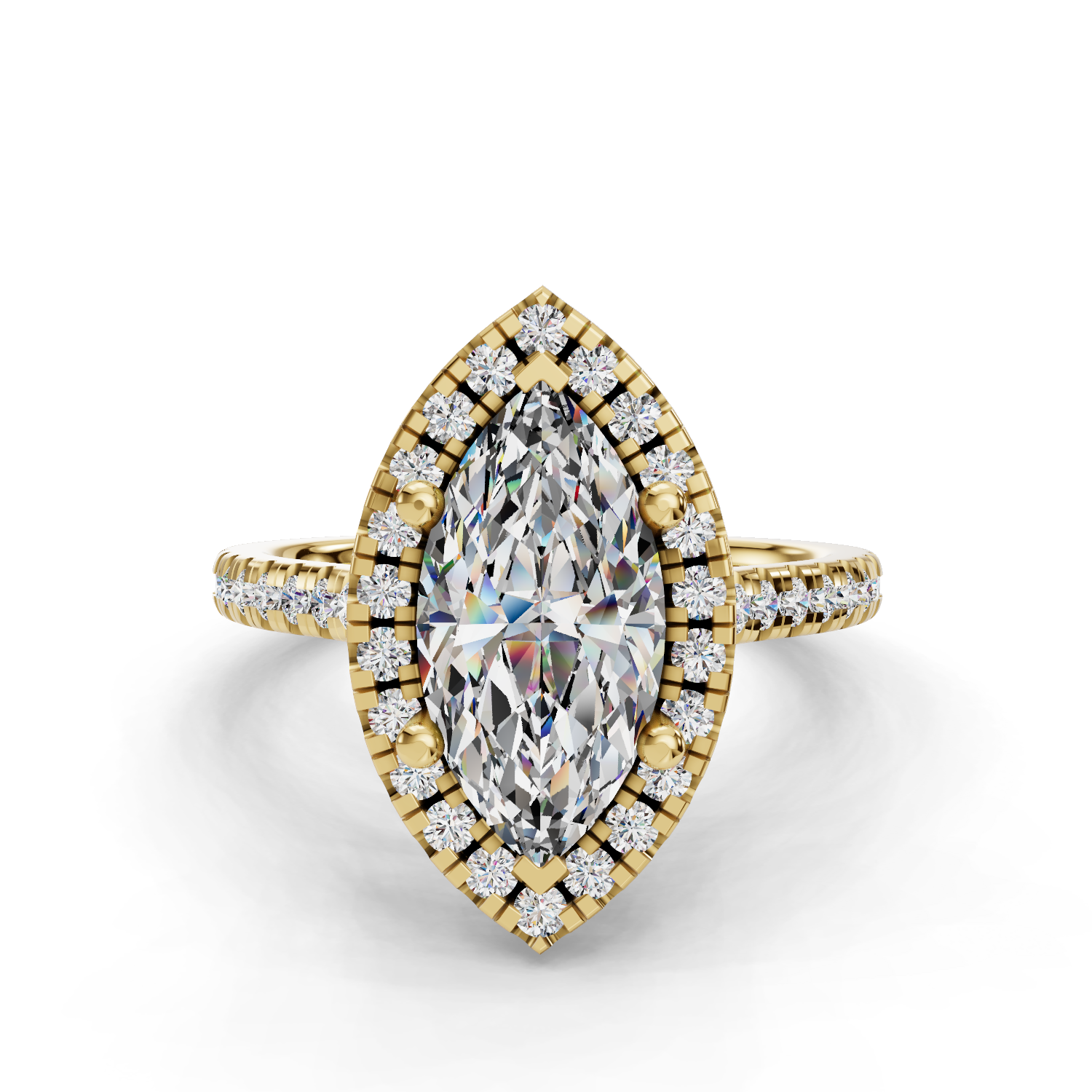 Lily Customizable Lab Grown Diamond Engagement Ring - Carter's Collective Fine Jewelry