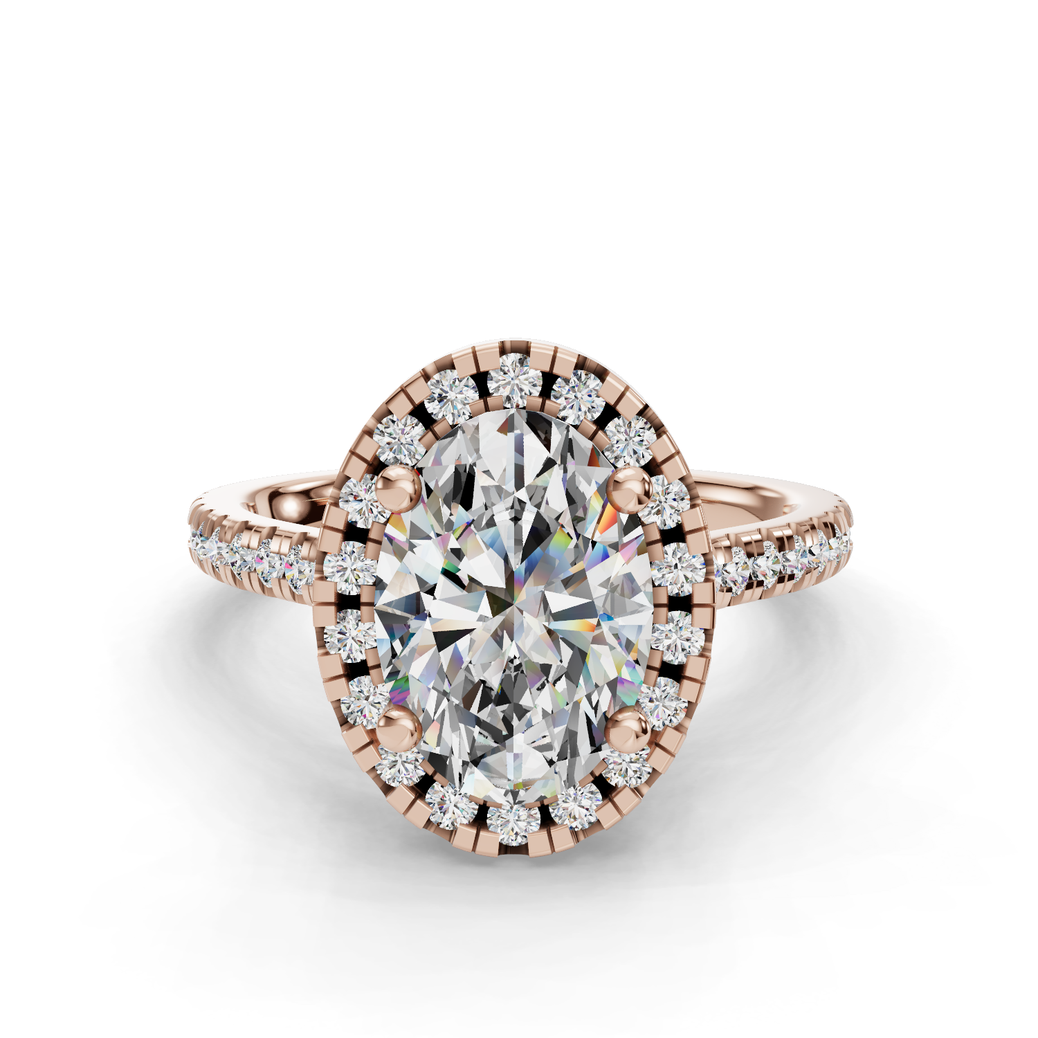Lily Customizable Lab Grown Diamond Engagement Ring - Carter's Collective Fine Jewelry