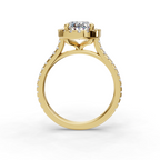 Lily Customizable Lab Grown Diamond Engagement Ring - Carter's Collective Fine Jewelry
