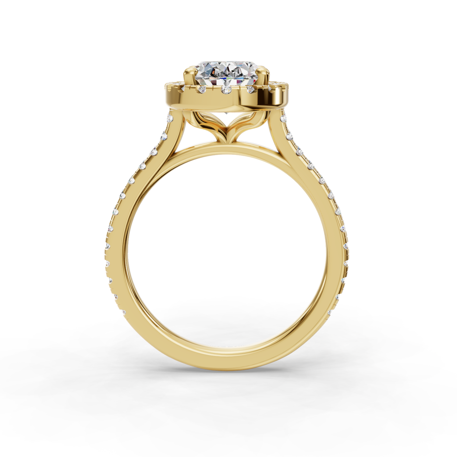 Lily Customizable Lab Grown Diamond Engagement Ring - Carter's Collective Fine Jewelry