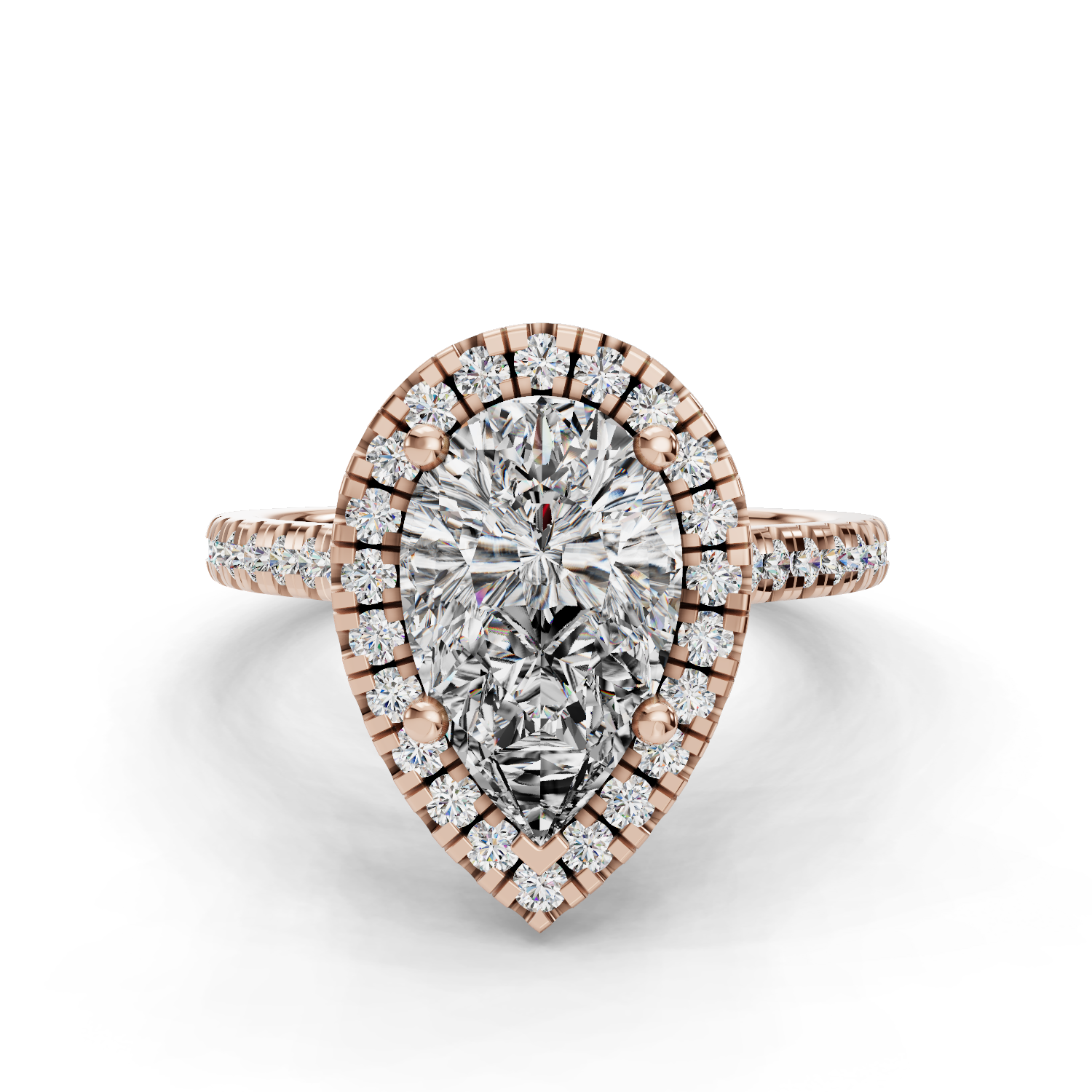 Lily Customizable Lab Grown Diamond Engagement Ring